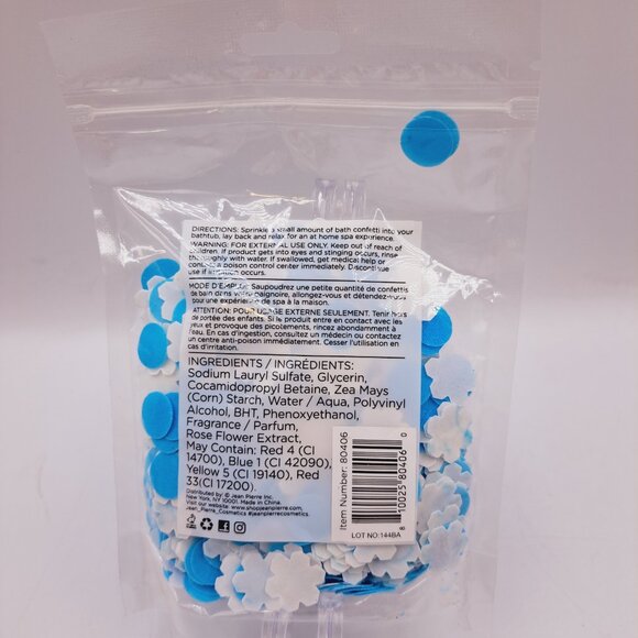 Holiday Bath Bundle Christmas Snowflake Bath Confetti & Candy Cane Hand Cream - Picture 5 of 7